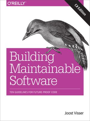 Building Maintainable Software, C# Edition - ebook